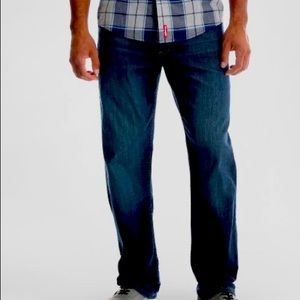 Wrangler men’s jeans style 96501MR relaxed fit 38x30 preworn good condition